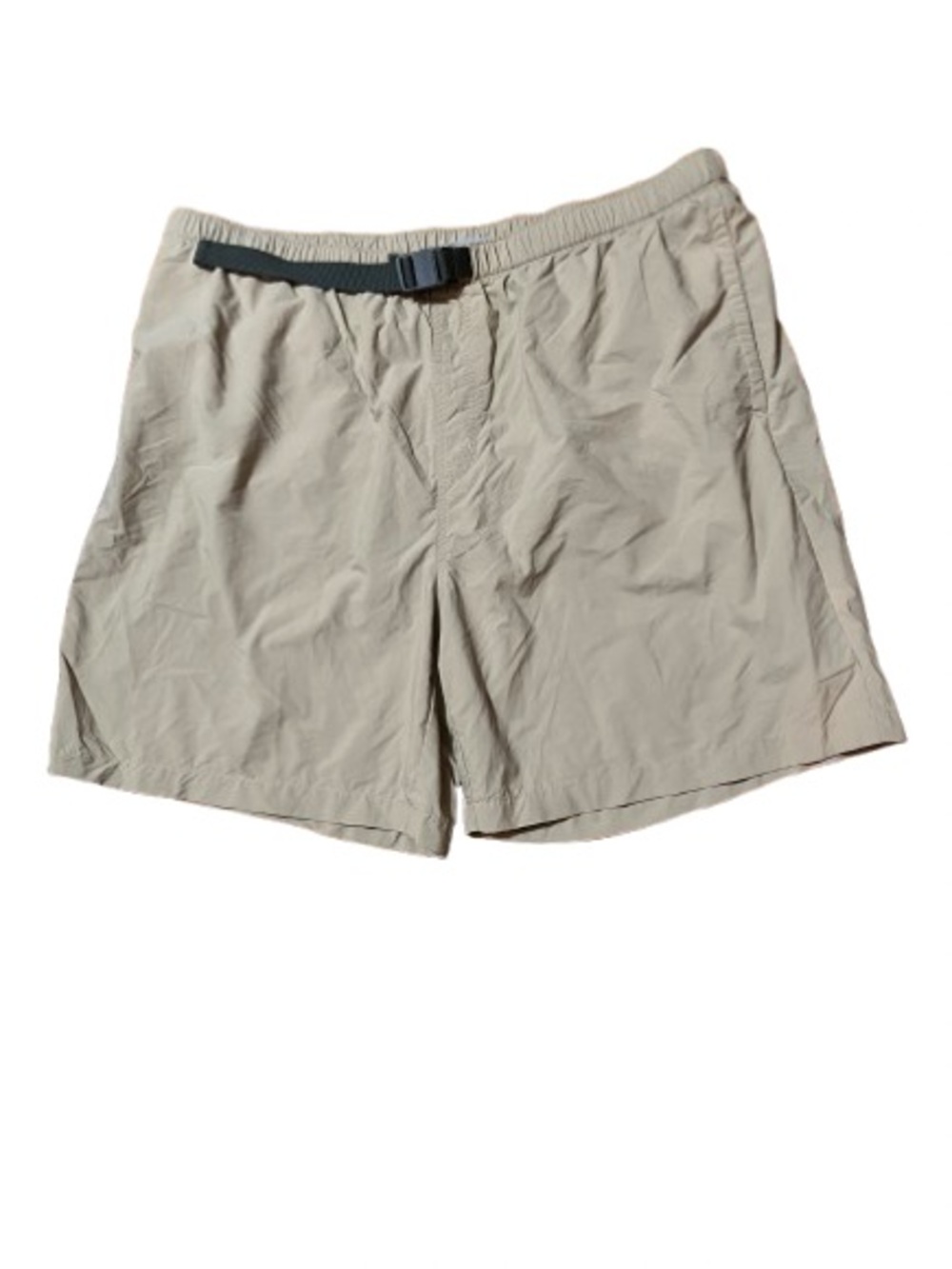 Columbia Men's Tan Hybrid Shorts with Built-In Web Belt Size XXL